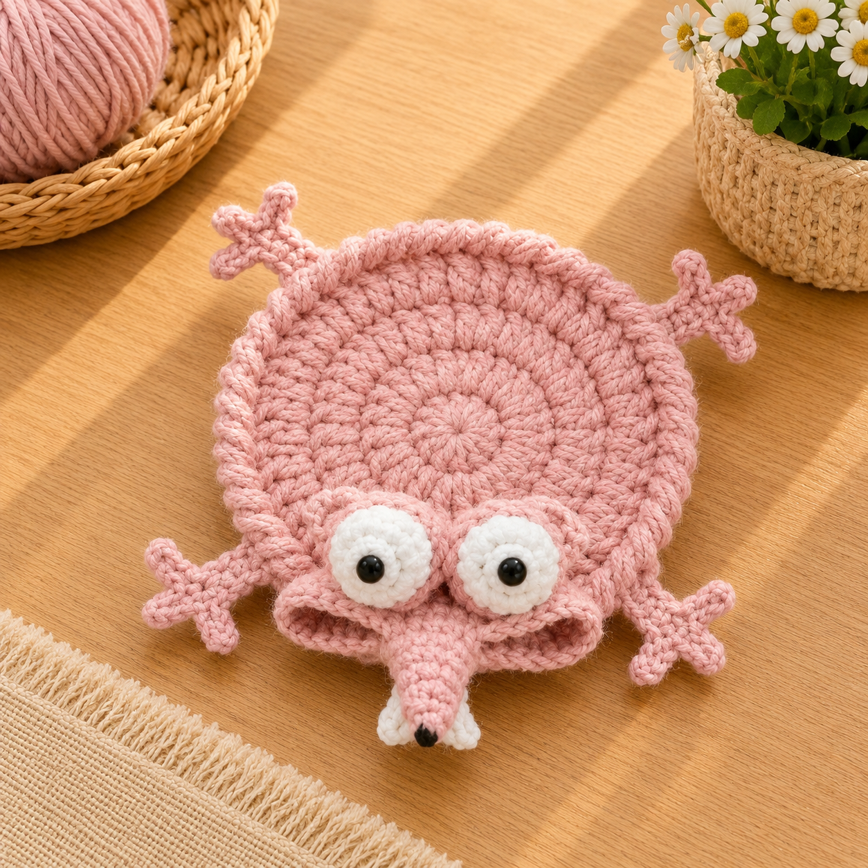 Sip Critters™ Cup Guardians - Pinky Nibbles
